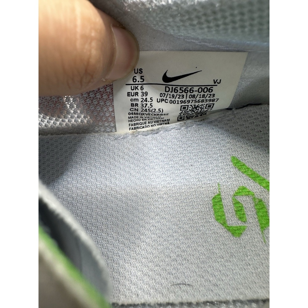 Size 6.5 Men's & Women's 8- Nike ZoomX Streakfly Grey Racer Blue - Picture 11 of 11